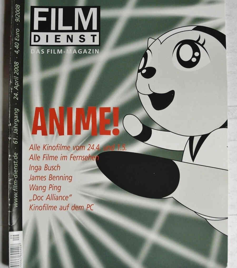FILM DIENST magazine side cover Issue 9 24 April 2008