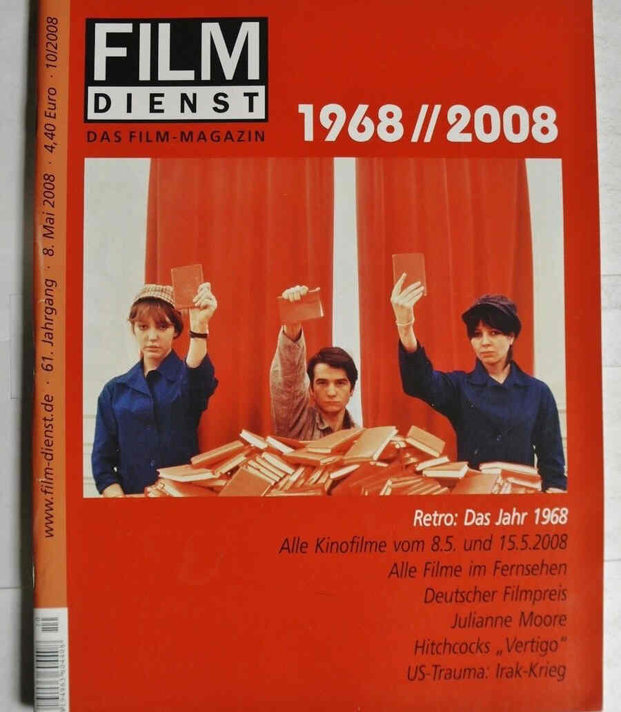 FILM DIENST magazine side cover Issue 10 8 May 2008