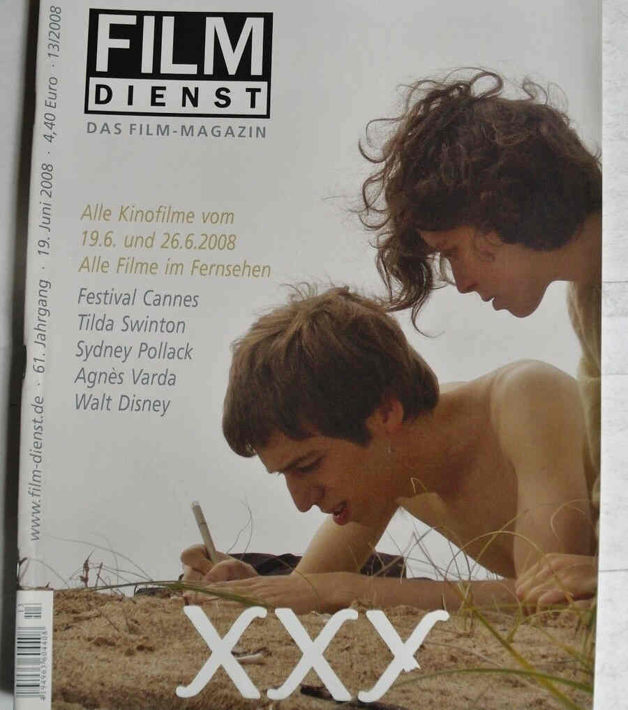 FILM DIENST magazine side cover Issue 13 19 June 2008