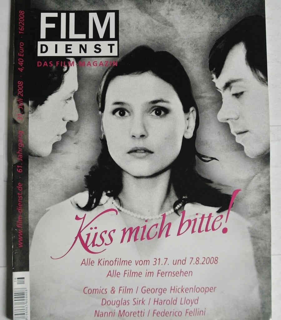 FILM DIENST magazine side cover Issue 16 31 July 2008