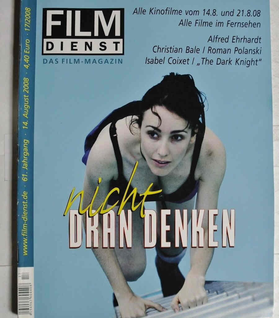 FILM DIENST magazine side cover Issue 17 14 August 2008