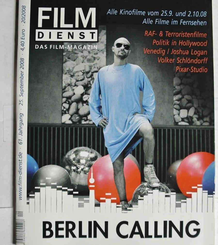 FILM DIENST magazine side cover Issue 20 25 September 2008