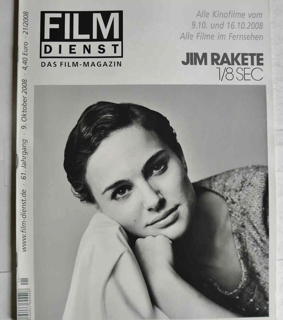 FILM DIENST magazine side cover Issue 21 9 October 2008