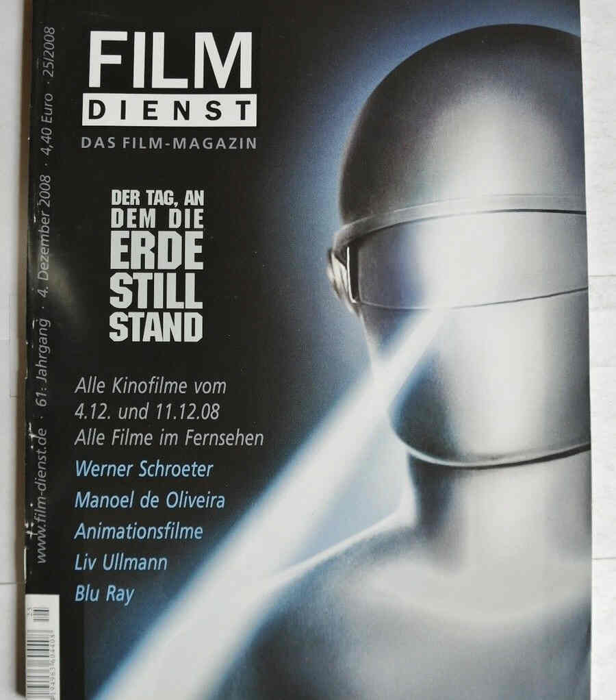 FILM DIENST magazine side cover Issue 25 4 December 2008