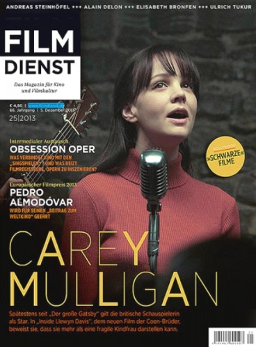 FILM DIENST magazine side cover Issue 25 15 December 2013
