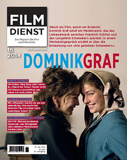 FILM DIENST magazine side cover Issue 16 31 July 2014