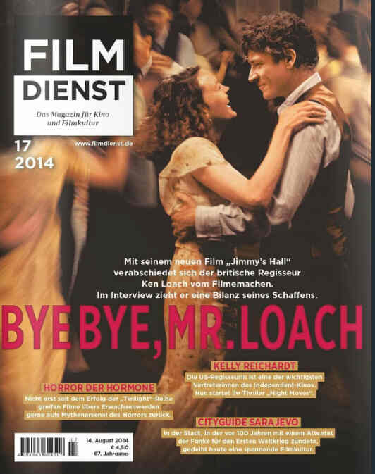 FILM DIENST magazine side cover Issue 17 14 August 2014