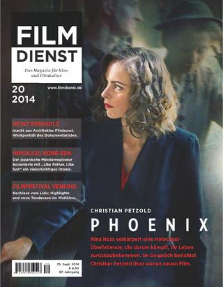 FILM DIENST magazine side cover Issue 20 25 September 2014