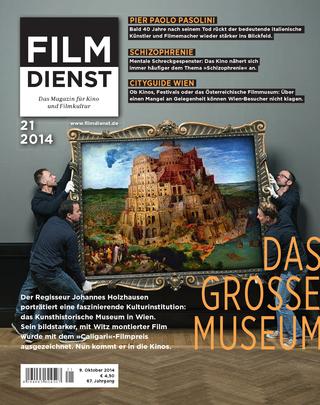 FILM DIENST magazine side cover Issue 21 9 October 2014