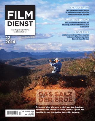 FILM DIENST magazine side cover Issue 22 23 October 2014