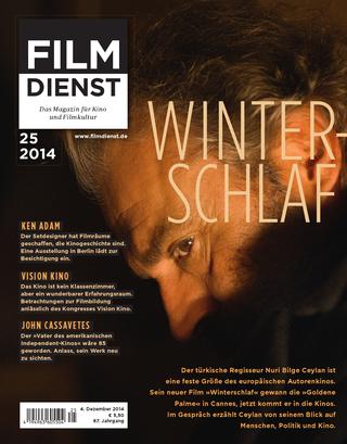 FILM DIENST magazine side cover Issue 25 4 December 2014