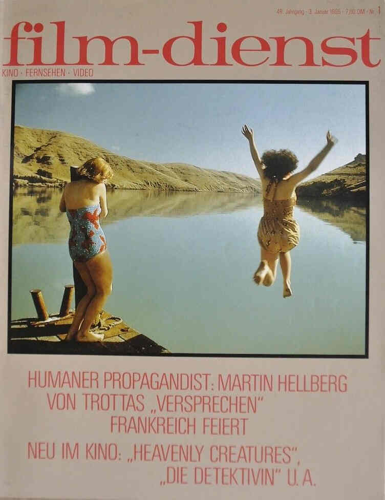 FILM DIENST magazine side cover Issue 1 3 January 1995