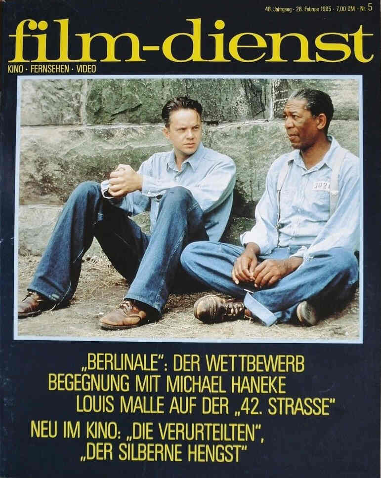 FILM DIENST magazine side cover Issue 5 28 February 1995