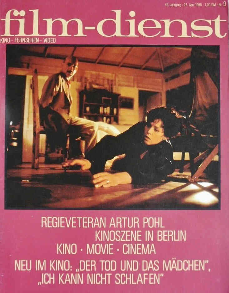 FILM DIENST magazine side cover Issue 9 25 April 1995