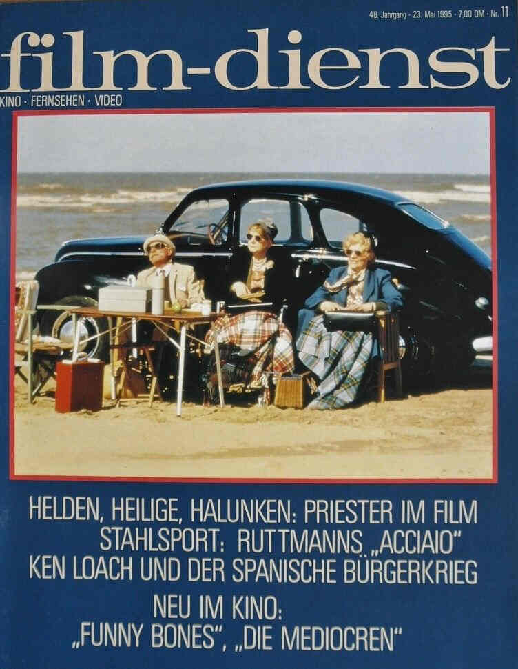 FILM DIENST magazine side cover Issue 11 23 May 1995