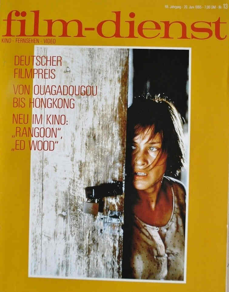 FILM DIENST magazine side cover Issue 13 20 June 1995