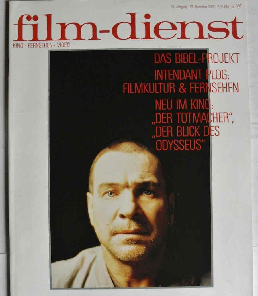 FILM DIENST magazine side cover Issue 24 21 November 1995