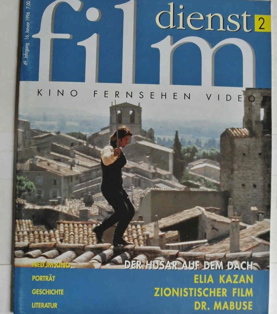 FILM DIENST magazine side cover Issue 2 16 January 1996