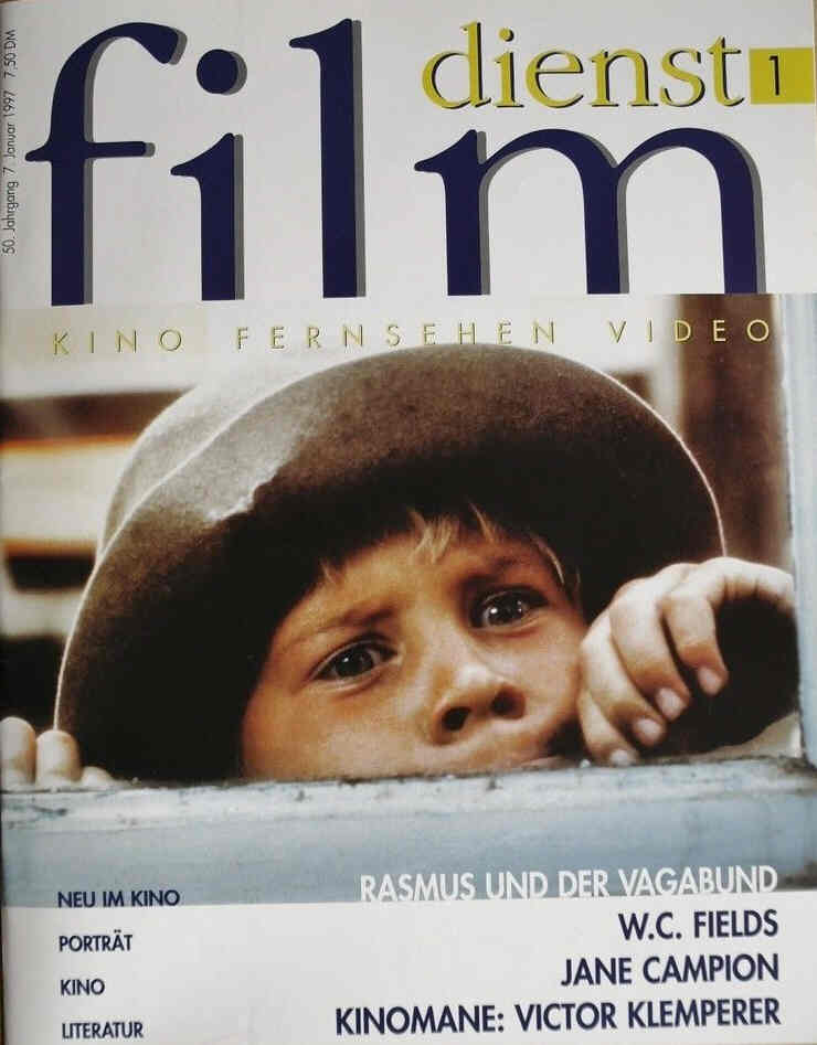 FILM DIENST magazine side cover Issue 1 7 January 1997