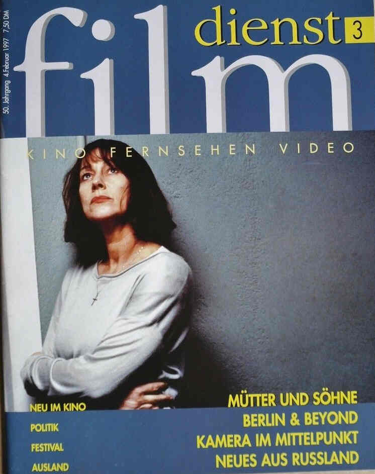 FILM DIENST magazine side cover Issue 3 4 February 1997