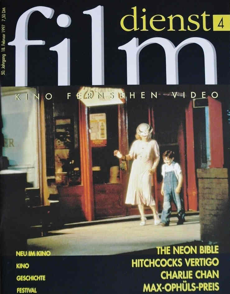FILM DIENST magazine side cover Issue 4 18 February 1997