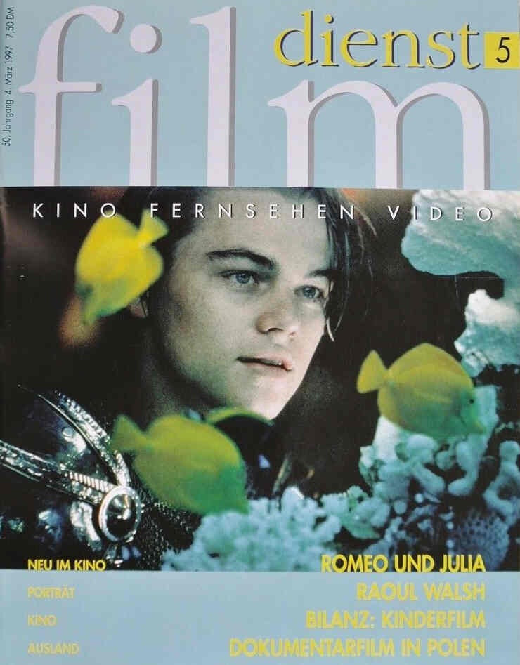 FILM DIENST magazine side cover Issue 5 4 March 1997