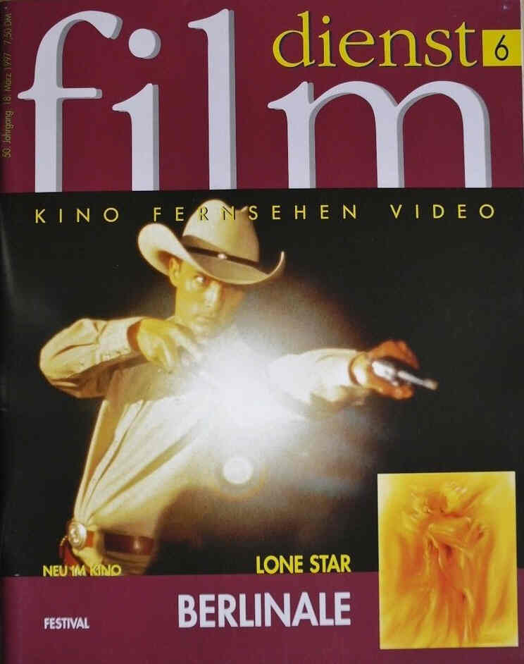 FILM DIENST magazine side cover Issue 6 18 March 1997