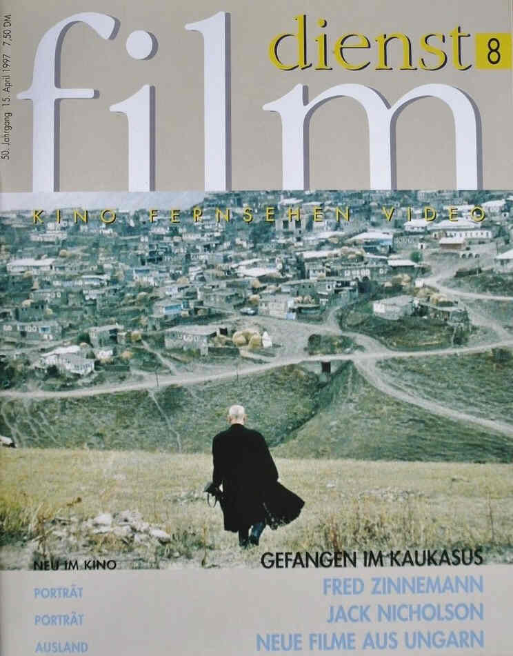 FILM DIENST magazine side cover Issue 8 15 April 1997