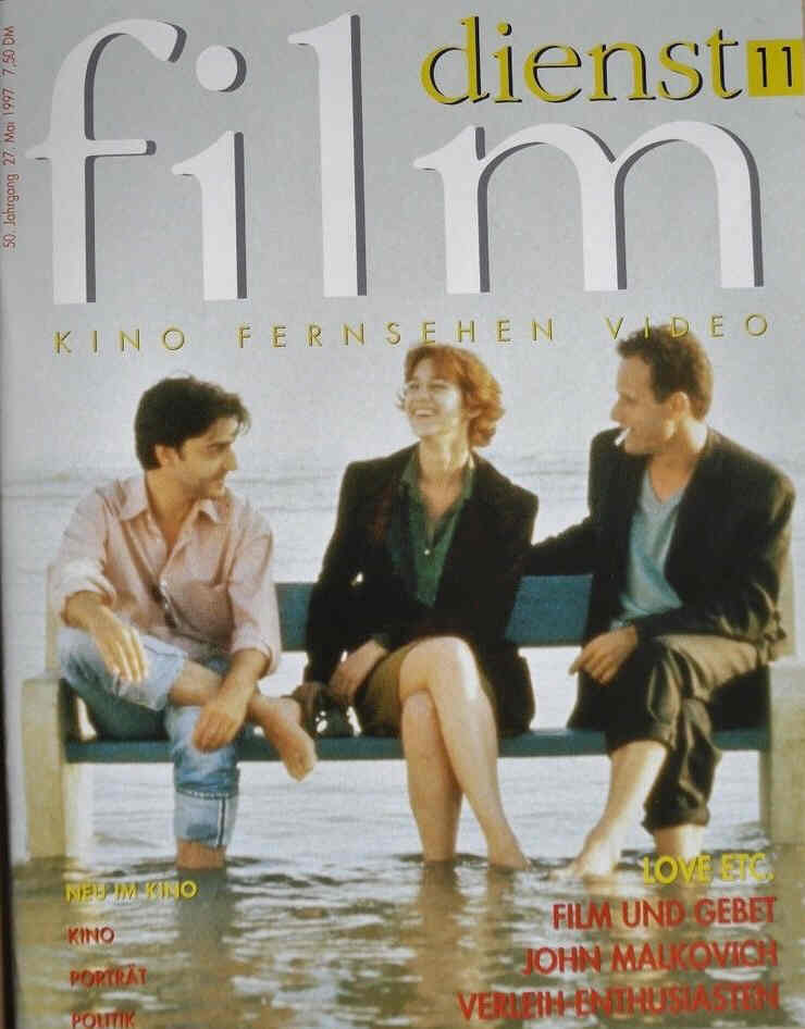 FILM DIENST magazine side cover Issue 11 27 May 1997