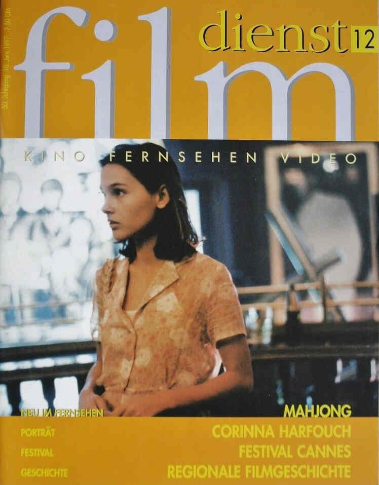 FILM DIENST magazine side cover Issue 12 10 June 1997