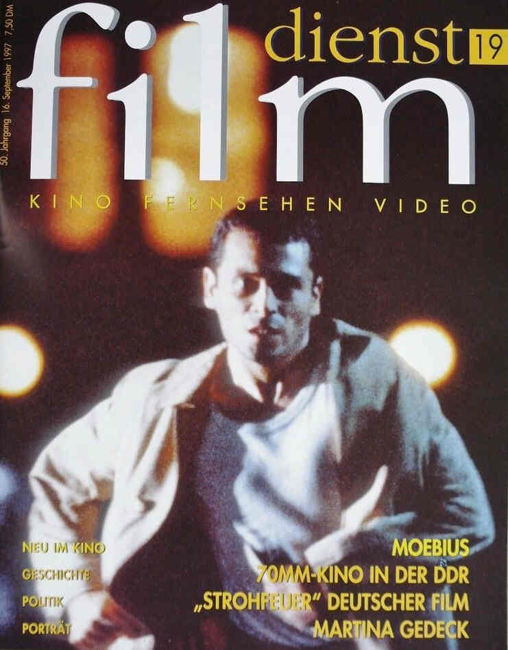 FILM DIENST magazine side cover Issue 19 16 September 1997