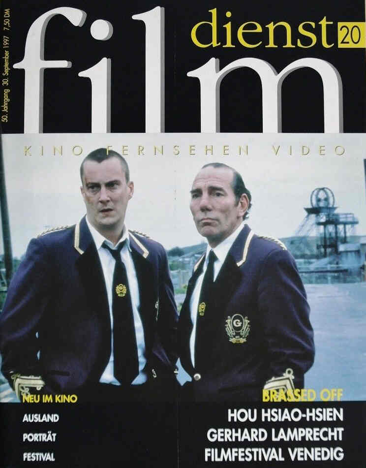 FILM DIENST magazine side cover Issue 20 30 September 1997