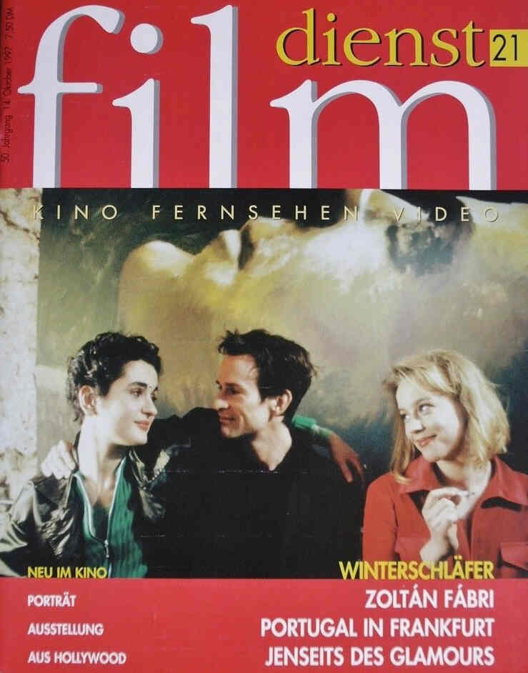 FILM DIENST magazine side cover Issue 21 14 October 1997