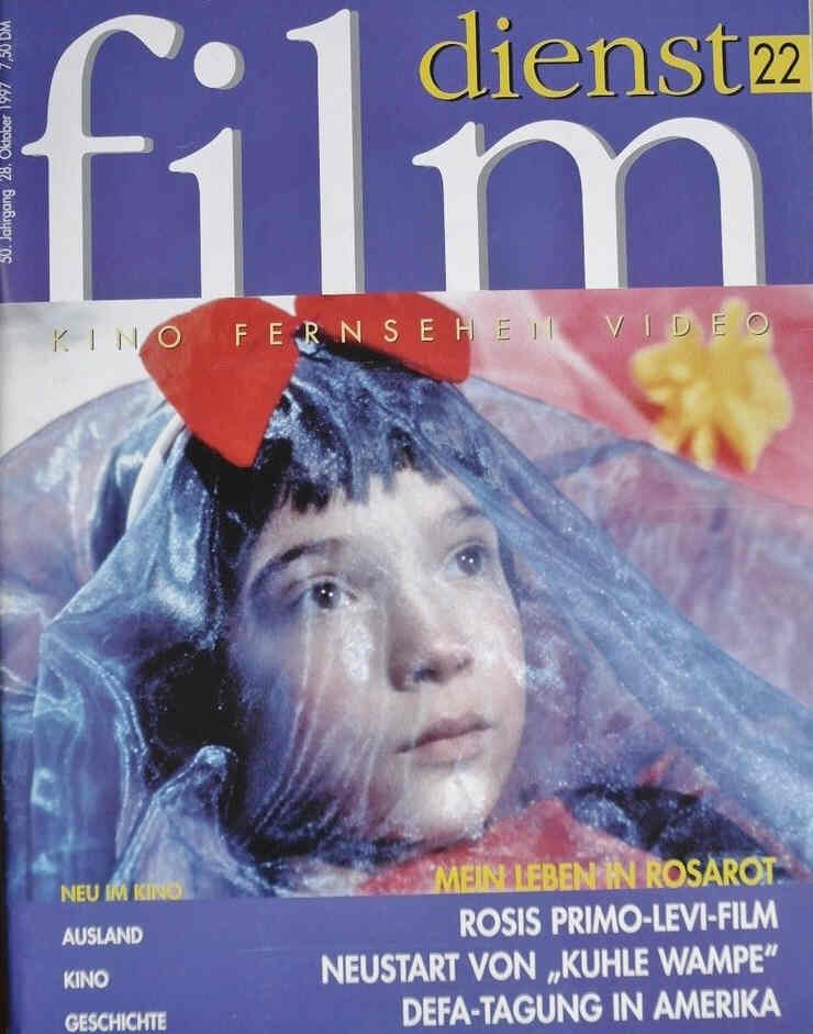 FILM DIENST magazine side cover Issue 22 28 October 1997