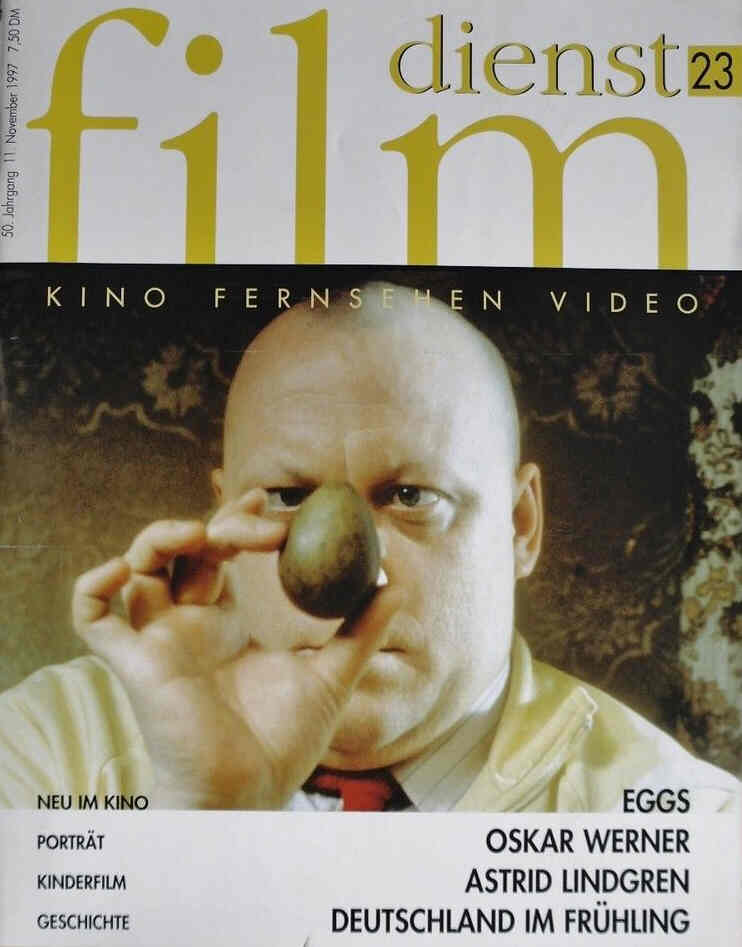 FILM DIENST magazine side cover Issue 23 11 November 1997