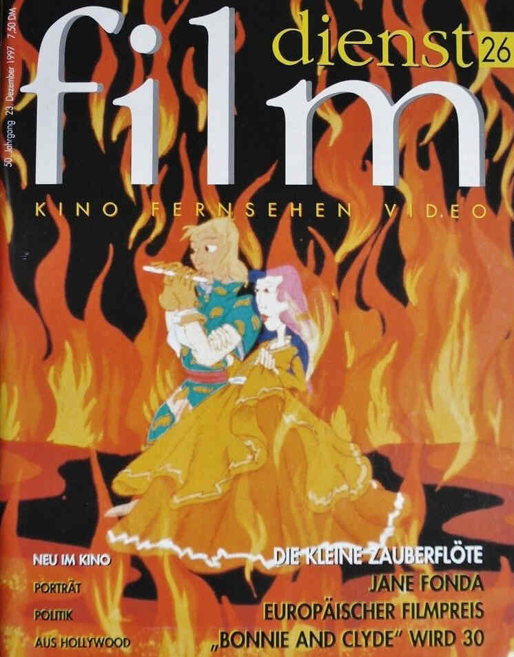 FILM DIENST magazine side cover Issue 26 23 December 1997