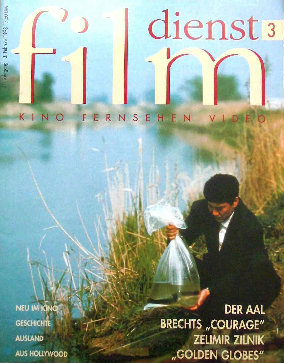 FILM DIENST magazine side cover Issue 3 3 February 1998