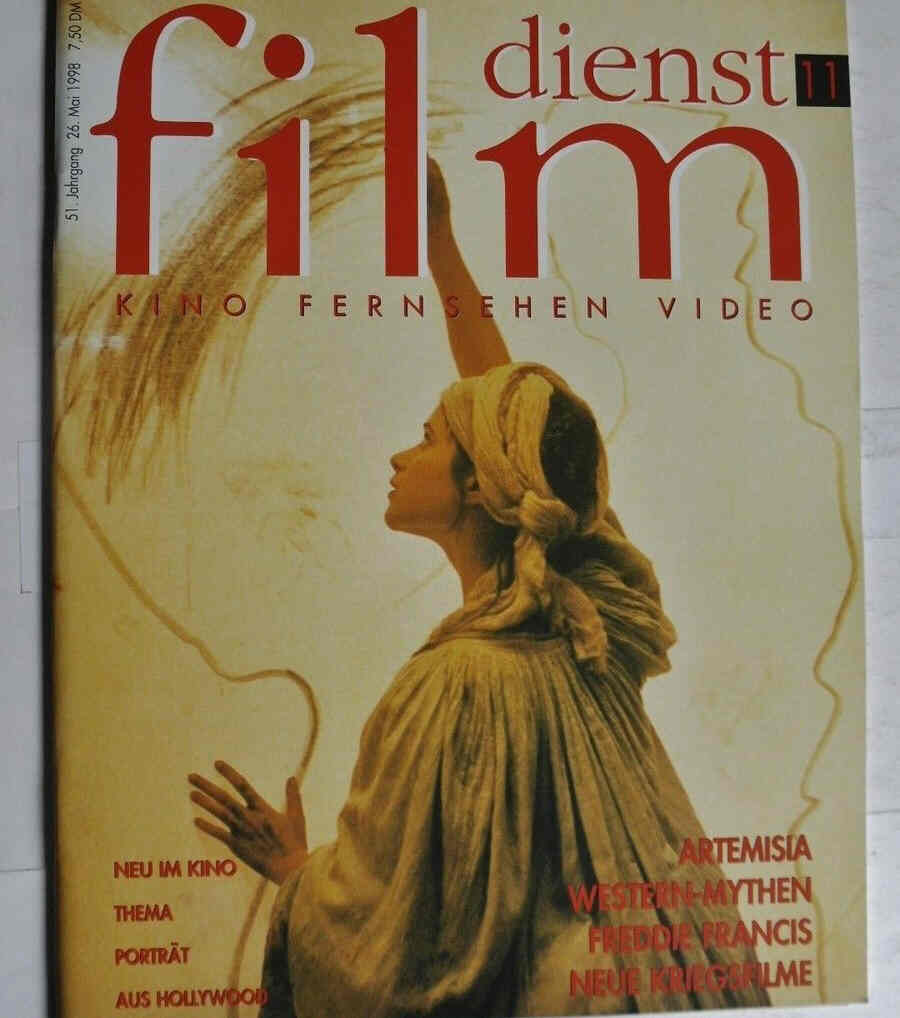 FILM DIENST magazine side cover Issue 11 26 May 1998