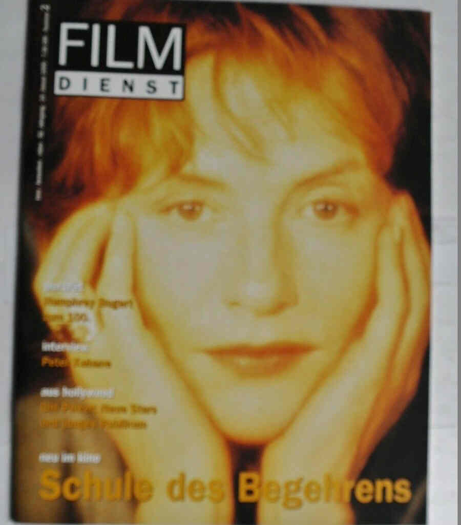 FILM DIENST magazine side cover Issue 2 19 January 1999