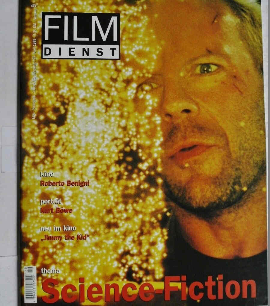 FILM DIENST magazine side cover Issue 9 27 April 1999