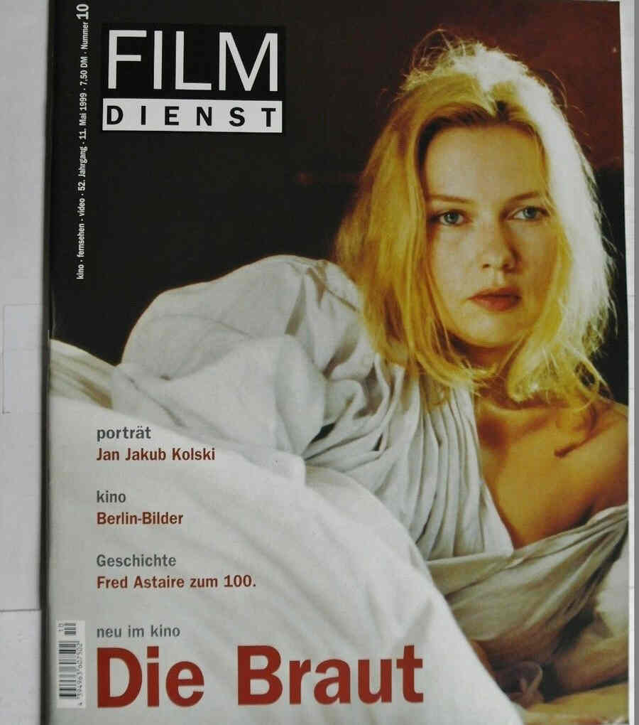 FILM DIENST magazine side cover Issue 10 11 May 1999