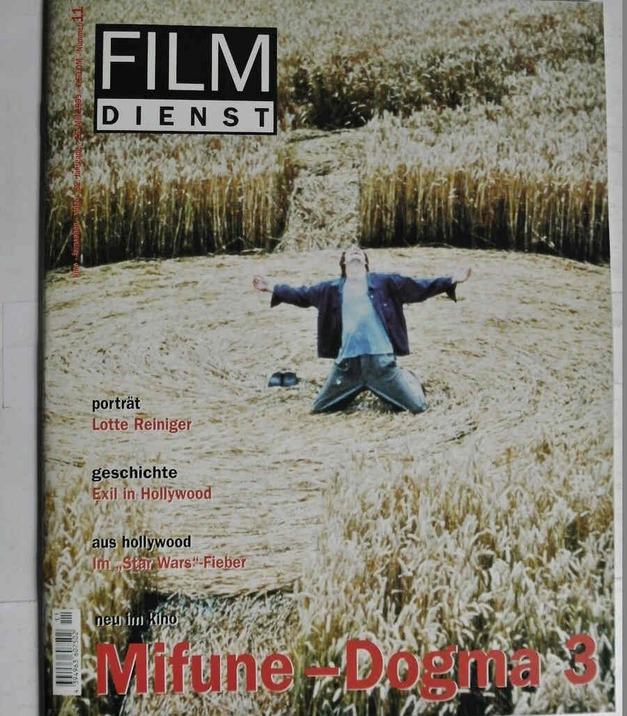 FILM DIENST magazine side cover Issue 11 26 May 1999