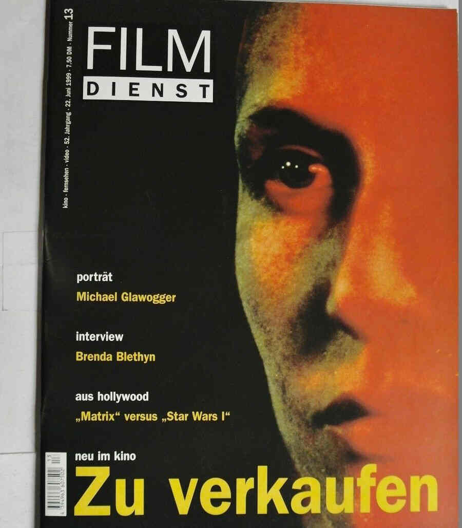 FILM DIENST magazine side cover Issue 13 22 June 1999