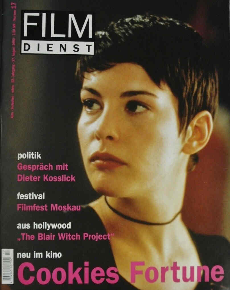 FILM DIENST magazine side cover Issue 17 17 August 1999