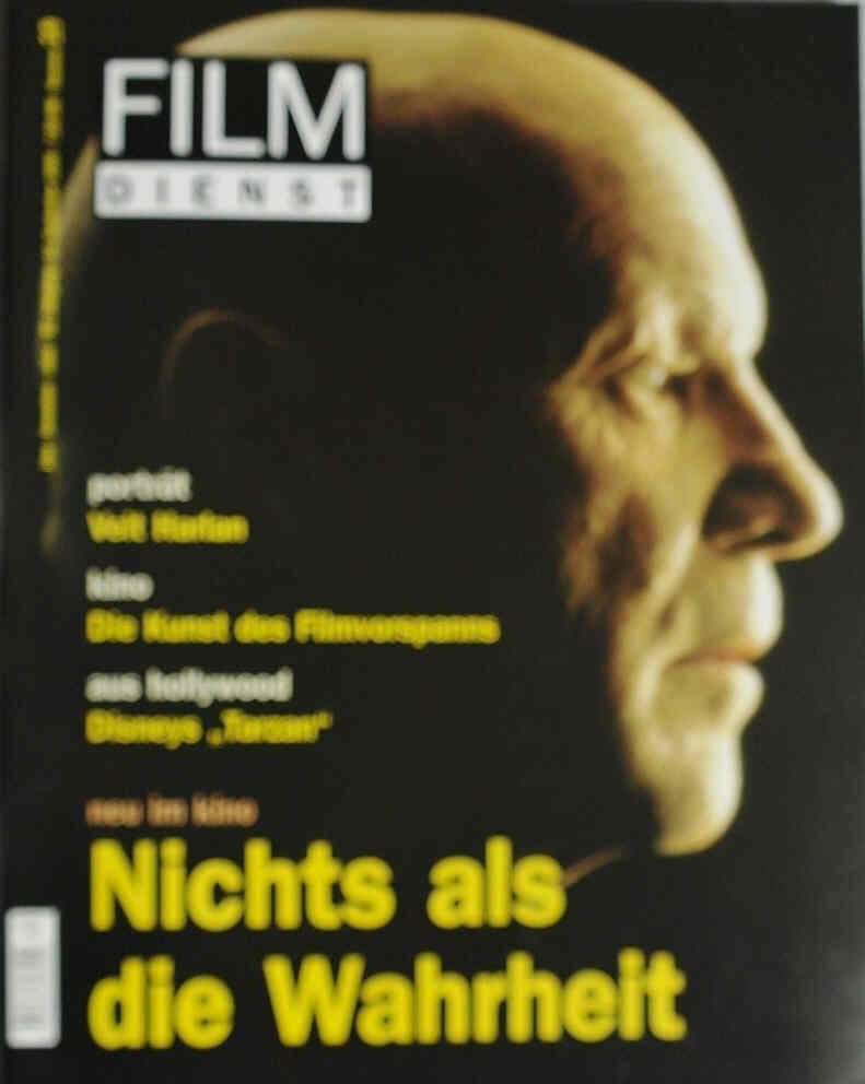 FILM DIENST magazine side cover Issue 19 14 September 1999
