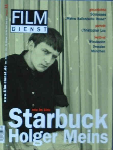 FILM DIENST magazine side cover Issue 11 21 May 2002