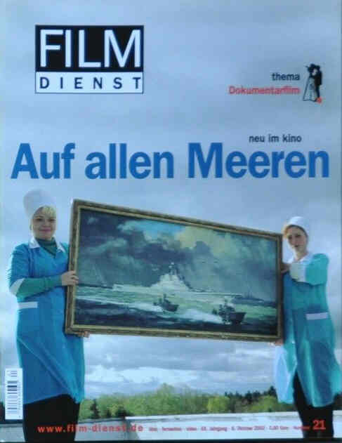 FILM DIENST magazine side cover Issue 21 8 October 2002