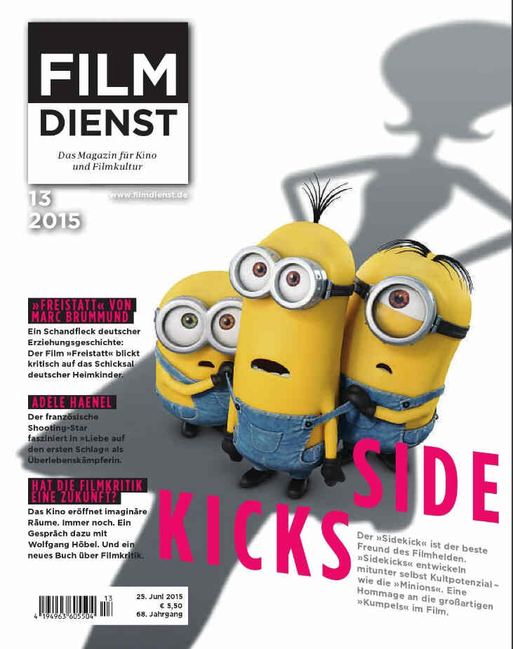 FILM DIENST magazine side cover Issue 13 25 June 2015