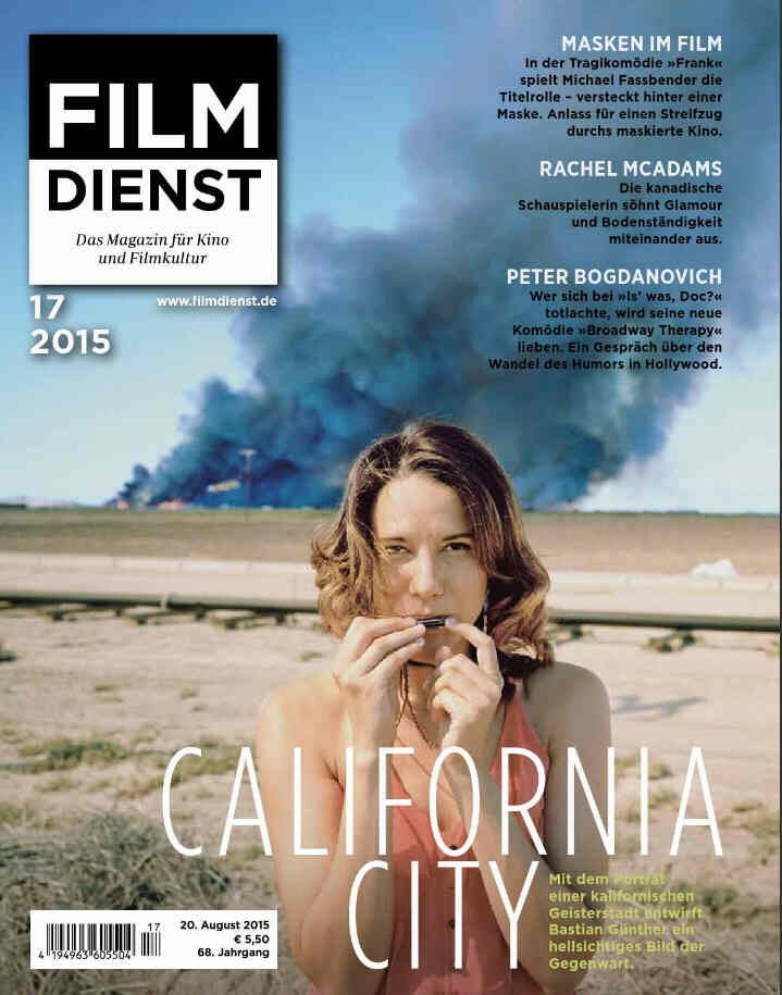 FILM DIENST magazine side cover Issue 17 20 August 2015