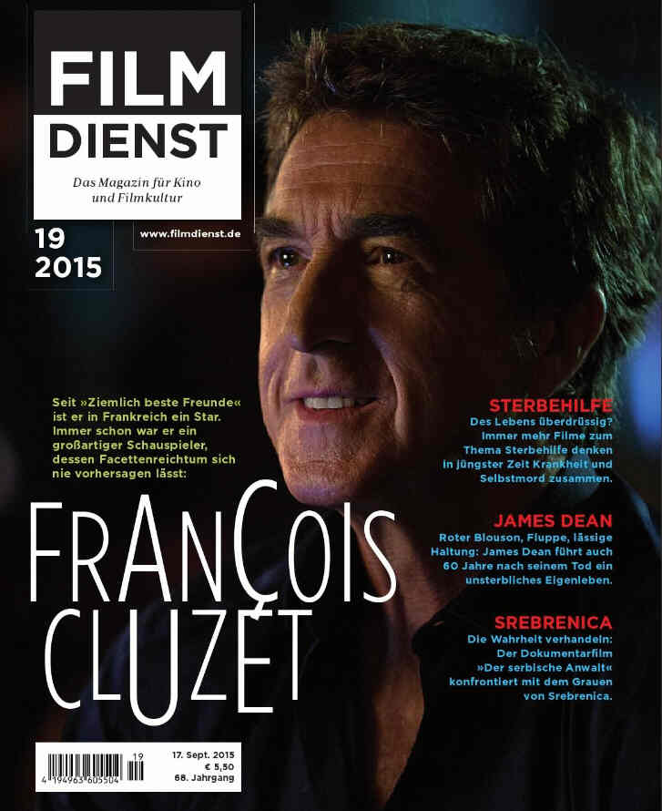 FILM DIENST magazine side cover Issue 19 17 September 2015
